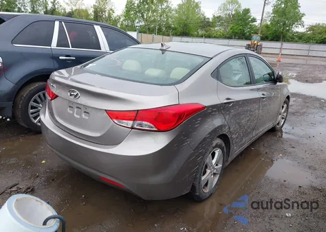 2013 Hyundai Elantra Gls из США, поврежденный, VIN 5NPDH4AE3DH191899